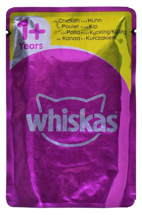 WHISKAS Drobiowa uczta w galaretce - mokra karma dla kota - 80x85 g WHISKAS Drobiowa uczta w galaretce - mokra karma dla kota - 80x85 g