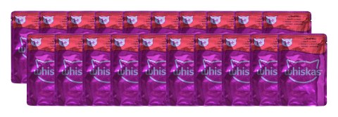 WHISKAS Klasyczne posiłki w sosie - mokra karma dla kota - 80x85 g WHISKAS Klasyczne posiłki w sosie - mokra karma dla kota - 80x85 g