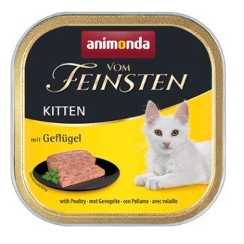 ANIMONDA Vom Feinsten Kitten kurczak - mokra karma dla kociąt - 100g ANIMONDA Vom Feinsten Kitten kurczak - mokra karma dla kociąt - 100g