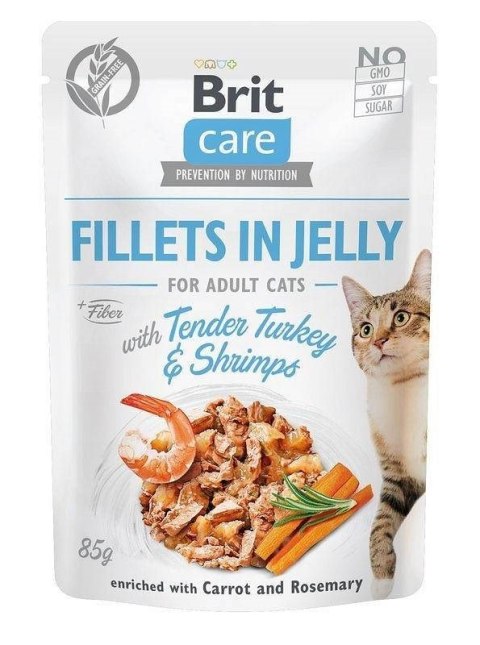 BRIT Care Fillets in Jelly Flavour Box - mokra karma dla kota - 12 x 85 g BRIT Care Fillets in Jelly Flavour Box - mokra karma dla kota - 12 x 85 g