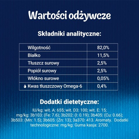 FELIX Fantastic Łosoś w galaretce + Gładzica w galaretce - saszetki dla kota - 4x85g FELIX Fantastic Łosoś w galaretce + Gładzica w galaretce - saszetki dla kota - 4x85g