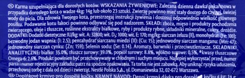 FELIX Play Tubes Ryba, Krewetki - przysmak dla kota - 50 g FELIX Play Tubes Ryba, Krewetki - przysmak dla kota - 50 g
