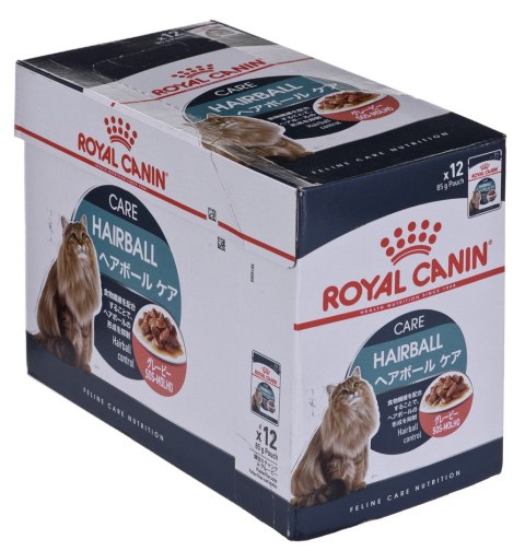 ROYAL CANIN FCN Hairball Care w sosie - mokra karma dla kota dorosłego - 12x85g ROYAL CANIN FCN Hairball Care w sosie - mokra karma dla kota dorosłego - 12x85g
