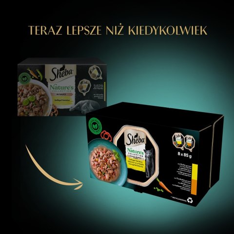 SHEBA Nature's Collection Drobiowe Smaki 8x85g SHEBA Nature's Collection Drobiowe Smaki 8x85g
