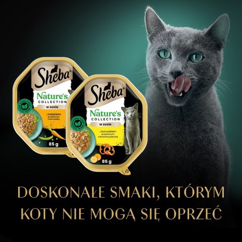 SHEBA Nature's Collection Drobiowe Smaki 8x85g SHEBA Nature's Collection Drobiowe Smaki 8x85g