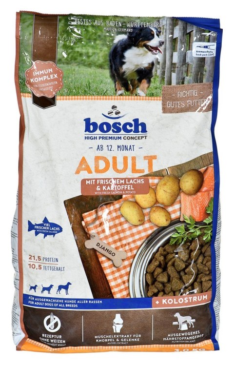 BOSCH Adult Fresh Salmon & Potato - świeży łosoś i ziemniaki 3kg BOSCH Adult Fresh Salmon & Potato - świeży łosoś i ziemniaki 3kg