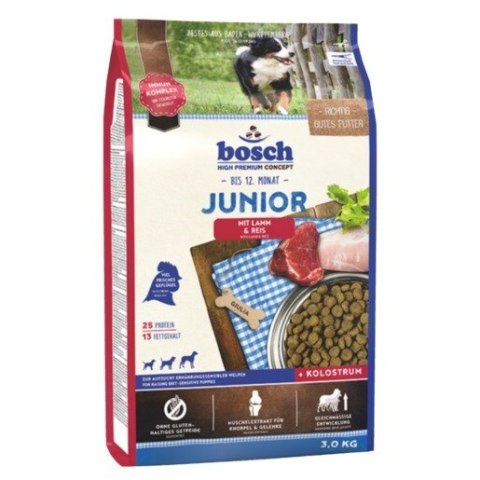BOSCH Junior Lamb & Rice - sucha karma dla psa - 3 kg BOSCH Junior Lamb & Rice - sucha karma dla psa - 3 kg