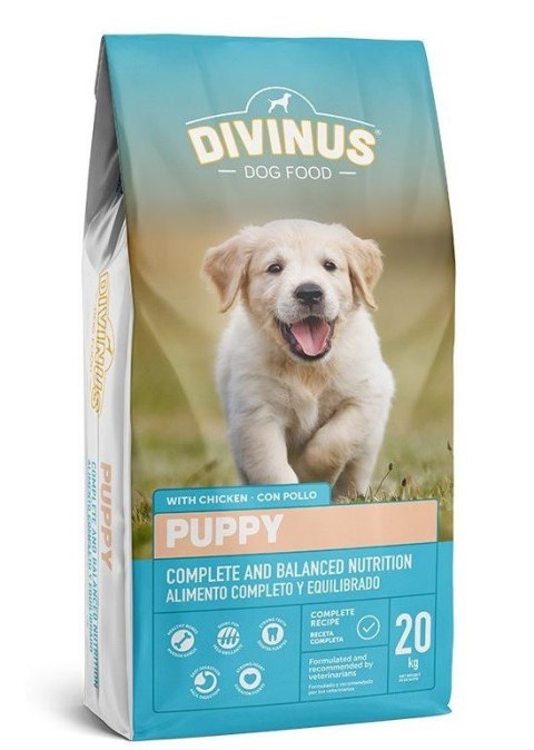 DIVINUS Puppy Kurczak - sucha karma dla psa - 20 kg DIVINUS Puppy Kurczak - sucha karma dla psa - 20 kg
