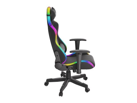 Fotel gamingowy NATEC Genesis Trit 600 RGB NFG-1577 (kolor czarny) (WYPRZEDAŻ) Fotel gamingowy NATEC Genesis Trit 600 RGB NFG-1577 (kolor czarny) (WYPRZEDAŻ)