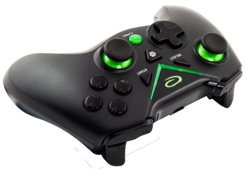 Gamepad bezprzewodowy Esperanza EGG112K (PC, PS3, Xbox One; kolor czarny, kolor zielony) Gamepad bezprzewodowy Esperanza EGG112K (PC, PS3, Xbox One; kolor czarny, kolor zielony)