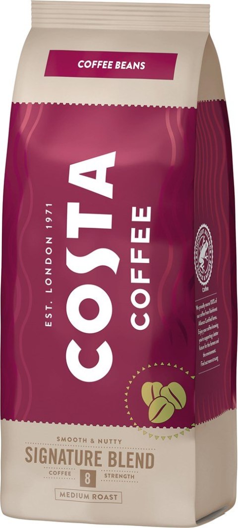 Costa Coffee Signature Blend Medium kawa ziarnista 500g Costa Coffee Signature Blend Medium kawa ziarnista 500g