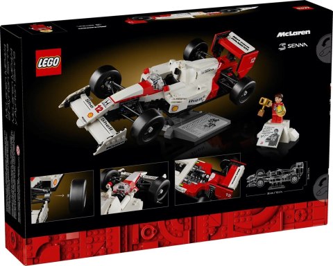 LEGO Icons 10330 McLaren MP4/4 i Ayrton Senna LEGO Icons 10330 McLaren MP4/4 i Ayrton Senna