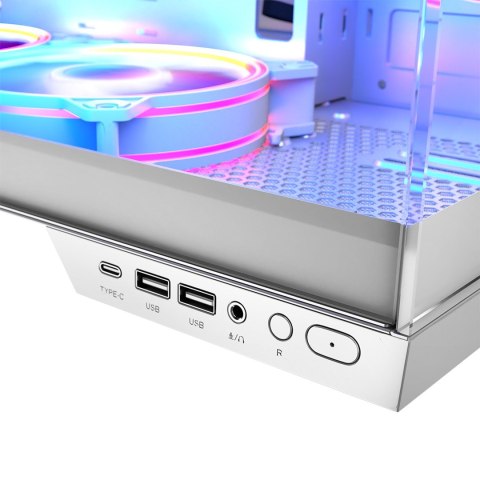 MODECOM OBUDOWA VOLCNO PANORAMA APEX ARGB 5F MIDI WHITE MODECOM OBUDOWA VOLCNO PANORAMA APEX ARGB 5F MIDI WHITE