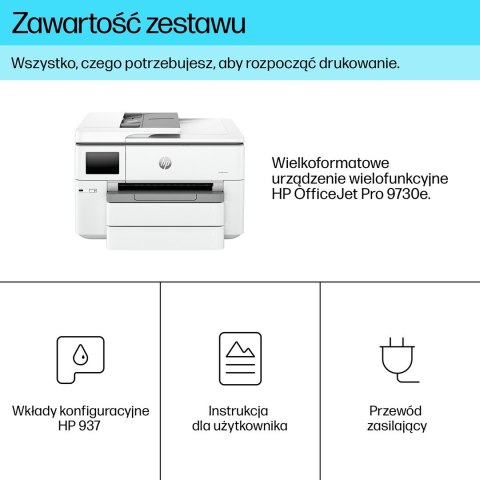 Urządzenie wielofunkcyjne HP OfficeJet Pro 9730e Urządzenie wielofunkcyjne HP OfficeJet Pro 9730e