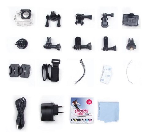 Kamera sportowa SJCAM SJ4000 WiFi SILVER Kamera sportowa SJCAM SJ4000 WiFi SILVER