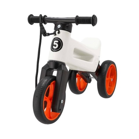 Rowerek biegowy Funny Wheels Rider White/Orange Rowerek biegowy Funny Wheels Rider White/Orange