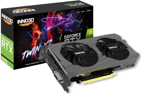 Karta graf. INNO3D GEFORCE RTX 3050 6GB TWIN X2 Karta graf. INNO3D GEFORCE RTX 3050 6GB TWIN X2