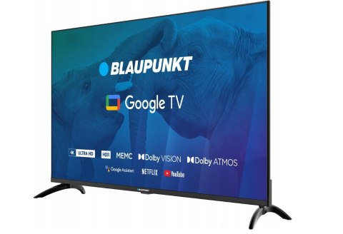 TV 55" Blaupunkt 55UGC6000 4K Ultra HD, GoogleTV, Dolby Atmos, WiFi 2,4-5GHz BT, WiFi czarny TV 55" Blaupunkt 55UGC6000 4K Ultra HD, GoogleTV, Dolby Atmos, WiFi 2,4-5GHz BT, WiFi czarny