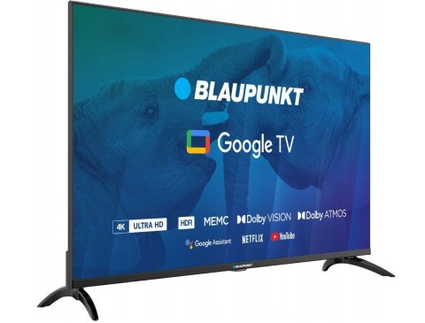 TV 55" Blaupunkt 55UGC6000 4K Ultra HD, GoogleTV, Dolby Atmos, WiFi 2,4-5GHz BT, WiFi czarny TV 55" Blaupunkt 55UGC6000 4K Ultra HD, GoogleTV, Dolby Atmos, WiFi 2,4-5GHz BT, WiFi czarny