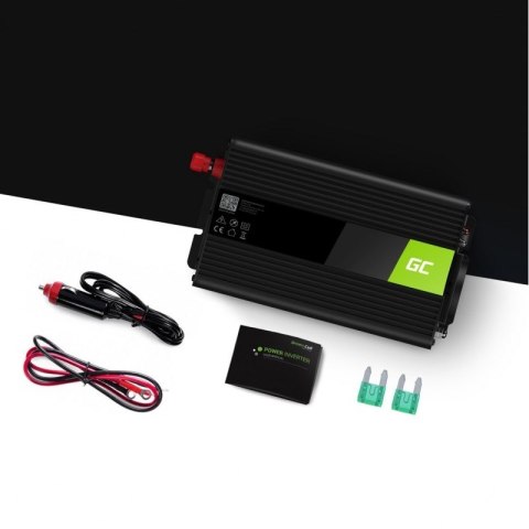 GREEN CELL PRZETWORNICA INV01DE 12V - 230V 300W/60 GREEN CELL PRZETWORNICA INV01DE 12V - 230V 300W/60
