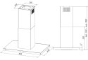 Okap wyspowy AKPO WK-9 ISLA FENIKS SLIM 120 CZARNY