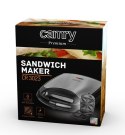 Opiekacz do kanapek CAMRY CR 3023 (1100W; kolor czarny, kolor srebrny)