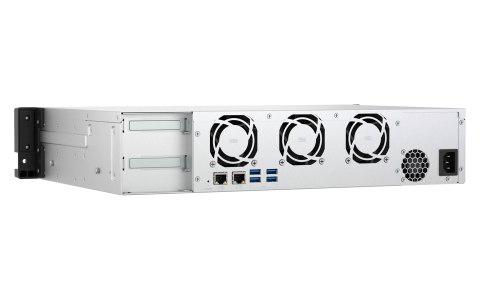 Qnap TS-855eU-8G, 2U, 8 x 2.5"/3.5" SATA, Intel Atom C5125 8C/8T, 8 GB SODIMM DDR4 (max. 64GB ), 2 x 2.5GbE, Single PSU Qnap TS-855eU-8G, 2U, 8 x 2.5"/3.5" SATA, Intel Atom C5125 8C/8T, 8 GB SODIMM DDR4 (max. 64GB ), 2 x 2.5GbE, Single PSU