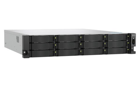 Qnap TS-h1277AXU-RP-R5-16G, 2U, 12 x 3.5" SATA, AMD Ryzen Pro 7645 6/12, 16 GB UDIMM DDR5 non-ECC (max. 128GB ), 2 x 2.5 GbE + 2 Qnap TS-h1277AXU-RP-R5-16G, 2U, 12 x 3.5" SATA, AMD Ryzen Pro 7645 6/12, 16 GB UDIMM DDR5 non-ECC (max. 128GB ), 2 x 2.5 GbE + 2