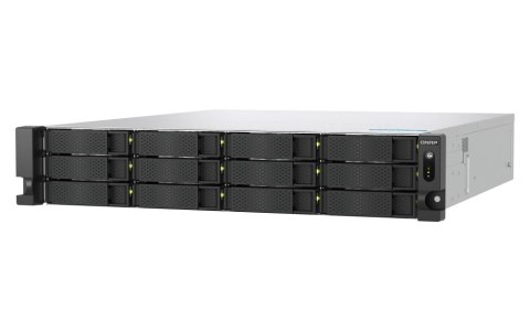 Qnap TS-h1277AXU-RP-R5-16G, 2U, 12 x 3.5" SATA, AMD Ryzen Pro 7645 6/12, 16 GB UDIMM DDR5 non-ECC (max. 128GB ), 2 x 2.5 GbE + 2 Qnap TS-h1277AXU-RP-R5-16G, 2U, 12 x 3.5" SATA, AMD Ryzen Pro 7645 6/12, 16 GB UDIMM DDR5 non-ECC (max. 128GB ), 2 x 2.5 GbE + 2