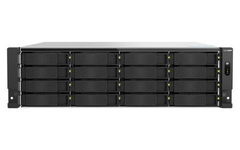 Qnap TS-h1677AXU-RP-R7-32G, 3U, 16 x 3.5" SATA 6Gbs + 2 x M.2 2280 NVMe, AMD Ryzen Pro 7745 8/16, 32 GB UDIMM DDR5 non-ECC (max. Qnap TS-h1677AXU-RP-R7-32G, 3U, 16 x 3.5" SATA 6Gbs + 2 x M.2 2280 NVMe, AMD Ryzen Pro 7745 8/16, 32 GB UDIMM DDR5 non-ECC (max.