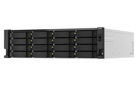 Qnap TS-h2287XU-RP-E2336-32G, 3U, 22 x 2.5"/3.5" SATA + 6 x 2.5" SATA, Intel Xeon E-2378 8C/16T, 32GB UDIMM DDR4 ECC (Max. 128GB Qnap TS-h2287XU-RP-E2336-32G, 3U, 22 x 2.5"/3.5" SATA + 6 x 2.5" SATA, Intel Xeon E-2378 8C/16T, 32GB UDIMM DDR4 ECC (Max. 128GB
