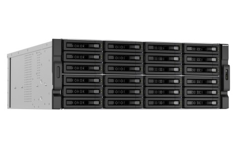 Qnap TS-h3087XU-RP-E2378-64G, 4U, 24 x 2.5"/3.5" SATA+ 6 x 2.5" SATA, Intel Xeon E-2378 8C/16T, 64GB UDIMM DDR4 ECC (Max. 128GB) Qnap TS-h3087XU-RP-E2378-64G, 4U, 24 x 2.5"/3.5" SATA+ 6 x 2.5" SATA, Intel Xeon E-2378 8C/16T, 64GB UDIMM DDR4 ECC (Max. 128GB)