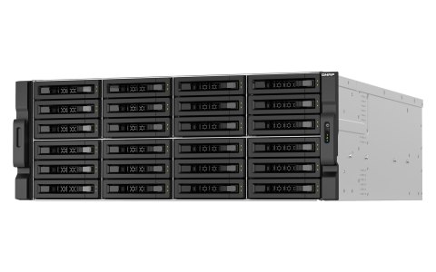 Qnap TS-h3087XU-RP-E2378-64G, 4U, 24 x 2.5"/3.5" SATA+ 6 x 2.5" SATA, Intel Xeon E-2378 8C/16T, 64GB UDIMM DDR4 ECC (Max. 128GB) Qnap TS-h3087XU-RP-E2378-64G, 4U, 24 x 2.5"/3.5" SATA+ 6 x 2.5" SATA, Intel Xeon E-2378 8C/16T, 64GB UDIMM DDR4 ECC (Max. 128GB)