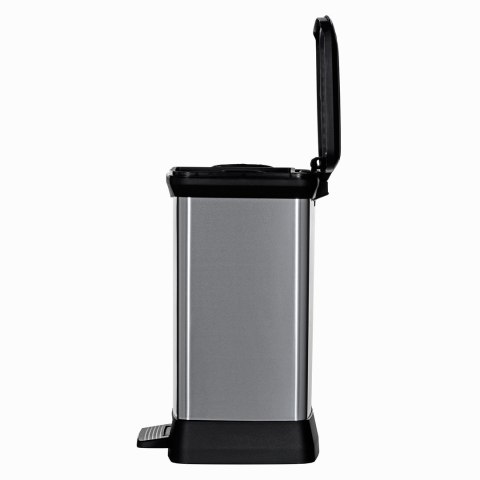 CURVER KOSZ NA ŚMIECI Z PEDAŁEM DECO BIN 10+18L /IML METALIZOWANY CURVER KOSZ NA ŚMIECI Z PEDAŁEM DECO BIN 10+18L /IML METALIZOWANY