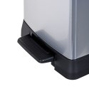 CURVER KOSZ NA ŚMIECI Z PEDAŁEM DECO BIN 10+18L /IML METALIZOWANY