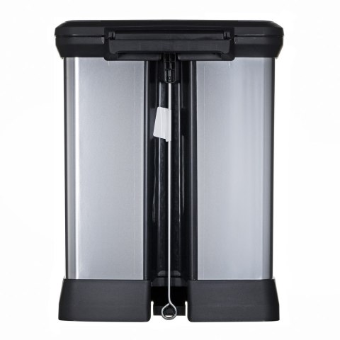 CURVER KOSZ NA ŚMIECI Z PEDAŁEM DECO BIN 10+18L /IML METALIZOWANY CURVER KOSZ NA ŚMIECI Z PEDAŁEM DECO BIN 10+18L /IML METALIZOWANY