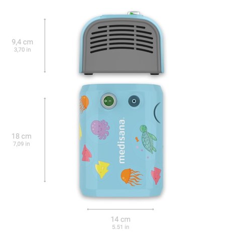 Inhalator Medisana IN 155 (przyjazny dzieciom) Inhalator Medisana IN 155 (przyjazny dzieciom)