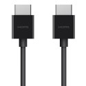 BELKIN HDMI CABLE ULTRA HD 4K/8K 2.1 2M CZARNY