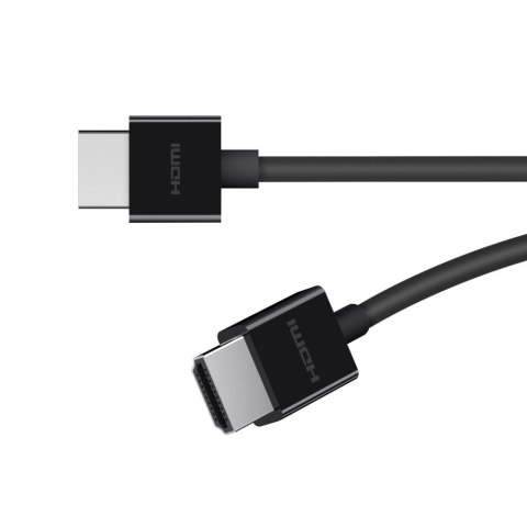 BELKIN HDMI CABLE ULTRA HD 4K/8K 2.1 2M CZARNY BELKIN HDMI CABLE ULTRA HD 4K/8K 2.1 2M CZARNY