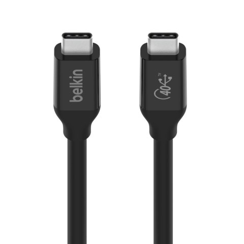 BELKIN KABEL USB-C - USB-C 0.8 M CZARNY M/M BELKIN KABEL USB-C - USB-C 0.8 M CZARNY M/M