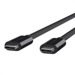 BELKIN MONITOR CABLE USB-C - USB-C, 5GBPS, 2M, CZARNY