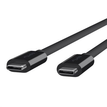 BELKIN MONITOR CABLE USB-C - USB-C, 5GBPS, 2M, CZARNY BELKIN MONITOR CABLE USB-C - USB-C, 5GBPS, 2M, CZARNY