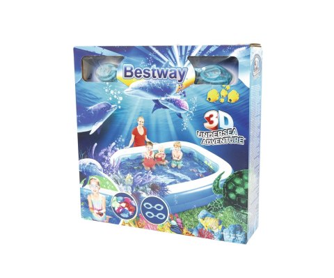 Basen dmuchany z kryształkami 54177 BESTWAY Basen dmuchany z kryształkami 54177 BESTWAY