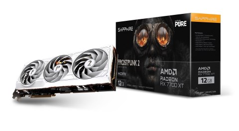 Karta graf. SAPPHIRE RX 7700 XT FROSTPUNK 2 ED 12GB Karta graf. SAPPHIRE RX 7700 XT FROSTPUNK 2 ED 12GB