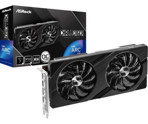 Karta graficzna ASRock Arc A750 Challenger D 8GB OC (WYPRZEDAŻ) Karta graficzna ASRock Arc A750 Challenger D 8GB OC (WYPRZEDAŻ)