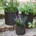 Doniczka KETER Cylinder Planters 220455 (430mm x 430mm x 430 mm; kolor brązowy)