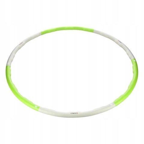 Hula Hop HMS HHP003 1,5 kg 100cm zielono-szary Hula Hop HMS HHP003 1,5 kg 100cm zielono-szary