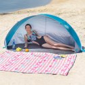 Namiot plażowy samorozkładający NILS CAMP NC3174 turkusowo-szary
