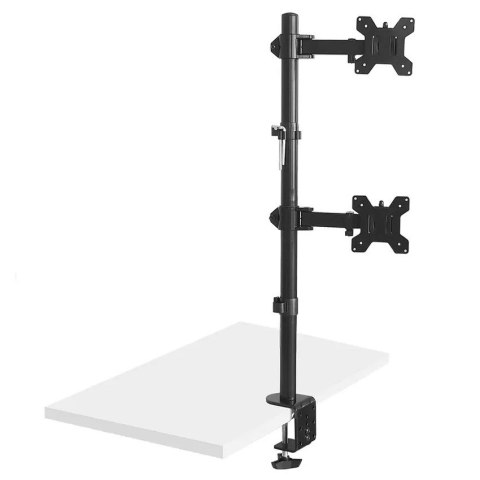 MACLEAN UCHWYT DO MONITORAMAX VESA 100X100, 13-27", 9KG, PODWÓJNY MC-967 MACLEAN UCHWYT DO MONITORAMAX VESA 100X100, 13-27", 9KG, PODWÓJNY MC-967