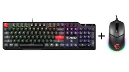Promocja Klawiatura MSI VIGOR GK41 DUSK + Mysz MSI Clutch GM11